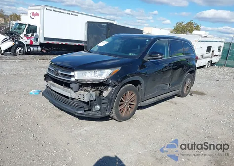 2017 Toyota Highlander Xle из США, поврежденный, VIN 5TDJZRFH5HS452286